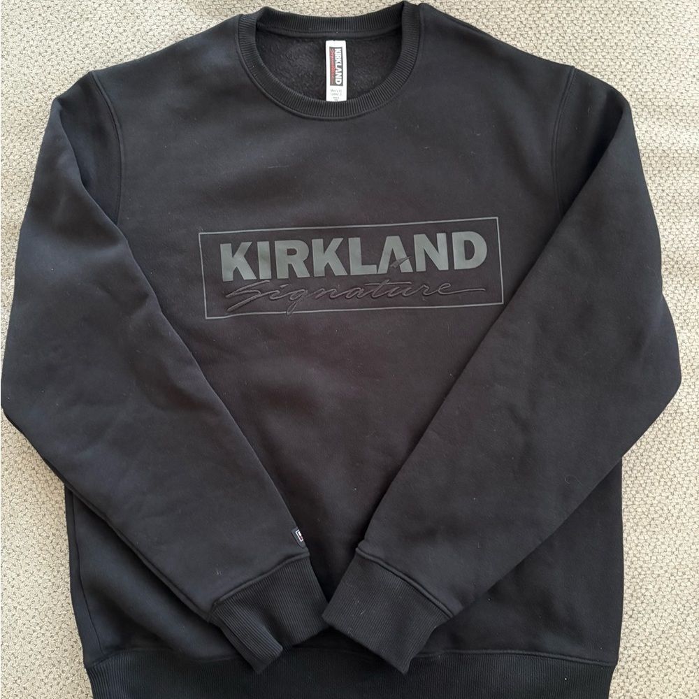 Kirkland Signature black Sweatshirt - Picture 3 of 4